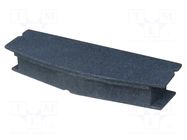 Car loudspeaker enclosure; MDF; black melange; 250mm; Chevrolet BASSER