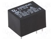 Relay: electromagnetic; SPDT; Ucoil: 5VDC; Icontacts max: 10A; PCB Recoy/RAYEX ELECTRONICS