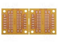 Board: universal; single sided,prototyping; W: 45mm; L: 91mm SCI