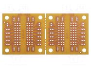 Board: universal; single sided,prototyping; W: 45mm; L: 91mm SCI