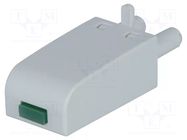 Module protecting; socket; Indication: LED; Colour: green RELPOL