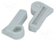 DIN rail mounting bracket; CARDMASTER FIBOX