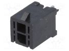 Socket; wire-board; male; MF30; 3mm; PIN: 2; THT; PCB snap; 5A; tinned Amphenol Communications Solutions