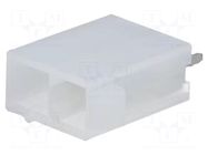 Connector: wire-board; socket; male; PIN: 2; MF42; straight; 7A; THT AMPHENOL COMMUNICATIONS SOLUTIONS