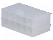 Connector: wire-board; socket; male; PIN: 10; MF42; straight; 7A; THT AMPHENOL COMMUNICATIONS SOLUTIONS