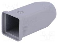 Enclosure: for HDC connectors; CKA; size 21.21; Gland holes: 1 ILME