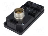 Distribution box; M12; PIN: 4; socket; 24VDC; 4A; IP65; IN: 4; OUT: 1 MURRELEKTRONIK