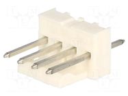 Connector: wire-board; socket; male; PIN: 4; KK 254; straight; THT MOLEX