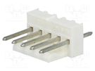 Socket; wire-board; male; KK 254; 2.54mm; PIN: 5; snapped-in; THT MOLEX