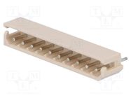 Socket; wire-board; male; Mini-SPOX; 2.5mm; PIN: 10; THT; 3A; tinned MOLEX