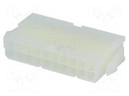 Connector: wire-wire; plug; male; PIN: 20; Mini-Fit Jr; crimped MOLEX