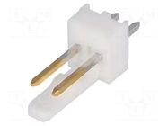 Connector: wire-board; socket; male; PIN: 2; KK 254; straight; THT MOLEX