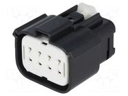 Connector: automotive; plug; female; MX150L; 600V; PIN: 8; IP67 MOLEX