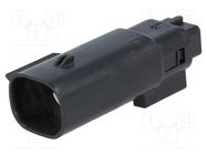 Connector: automotive; MX150L; male; plug; for cable; PIN: 2; IP67 MOLEX