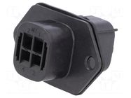 Connector: automotive; socket; male; MX150L; 600V; PIN: 4; IP67 MOLEX