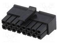 Connector: wire-board; plug; female; Micro-Fit 3.0; 3mm; PIN: 16 MOLEX