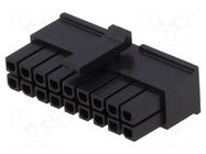 Connector: wire-board; plug; female; PIN: 18; Micro-Fit 3.0; 3mm MOLEX
