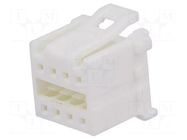 Connector: wire-board; plug; female; PIN: 8; MicroClasp; for cable MOLEX