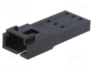 Connector: wire-wire; plug; male; PIN: 3; SL; for cable; 2.54mm MOLEX