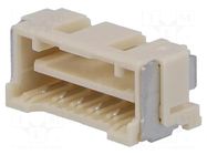 Connector: wire-board; socket; male; PIN: 6; CLIK-Mate; horizontal MOLEX