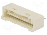 Socket; wire-board; male; CLIK-Mate; 1.5mm; PIN: 12; THT; 2A; tinned MOLEX