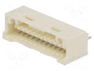 Connector: wire-board; socket; male; CLIK-Mate; 1.5mm; PIN: 12; THT MOLEX