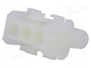 Connector: wire-wire; plug/socket; male/female; NLS; 6.35mm; PIN: 3 