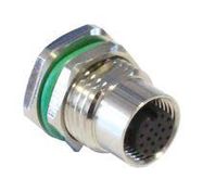 SENSOR CORD, 17P M12 RCPT-FREE END, 3.9"