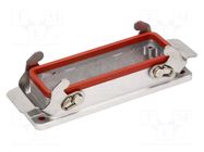 Enclosure for connectors: HDC; size 24B; Han® High Temp; IP65 HARTING
