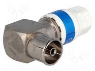 Plug; coaxial 9.5mm (IEC 169-2); for cable CABELCON