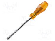 Screwdriver; 6-angles socket; HD Classic; Blade length: 130mm C.K