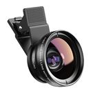 Mobile lens APEXEL APL-0.45XWM 0.45x wide angle+12.5x macro lens (black), APEXEL