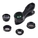 Mobile lens kit APEXEL APL-DG5H 5 in 1 universal (black), APEXEL