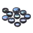 Mobile lens kit APEXEL APL-DG10 10 in 1 (black), APEXEL