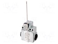 Limit switch; adjustable plunger, max length 177,5mm; NO + NC POKÓJ