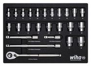 RATCHET WRENCH SET, 1/2", 26PC