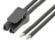 CABLE, 2P SUP SABRE RCPT-FREE END, 5.9"