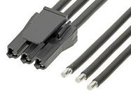 CABLE, 3P SUP SABRE RCPT-FREE END, 5.9"