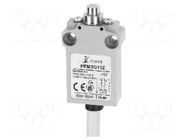 Limit switch; pin plunger Ø8mm; NO + NC; 5A; max.250VAC; cables POKÓJ