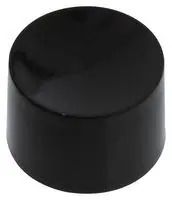 CAP, PUSHBUTTON SWITCH, BLACK