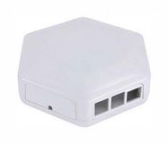 ENCLOSURE, HEX-BOX IOT, ABS, WHITE