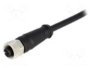 Connector: M12; plug; female; Micro-Change; PIN: 5; straight; 4A; 60V MOLEX
