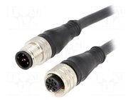 Cable: for sensors/automation; PIN: 5; plug; 60V; PVC; 2m MOLEX