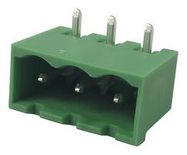 CONNECTOR, HEADER, THT, RA, 5.08MM, 3WAY