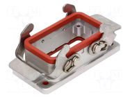 Enclosure for connectors: HDC; size 10B; Han® High Temp; IP65 HARTING