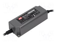 Power supply: switching; LED; 60W; 30VDC; 2A; 90÷264VAC; 127÷370VDC MEAN WELL
