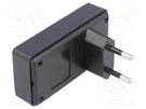 Enclosure: for power supplies; X: 78.5mm; Y: 40mm; Z: 21mm; ABS SUPERTRONIC