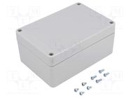 Enclosure: multipurpose; X: 85mm; Y: 125mm; Z: 56mm; BOXELEC; ABS SUPERTRONIC