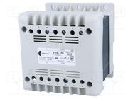 Transformer: mains; 320VA; 230VAC; 24V; Leads: terminal block; IP21 BREVE TUFVASSONS