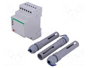Level monitoring relay; conductive fluid level; 230VAC; SPDT x2 F&F